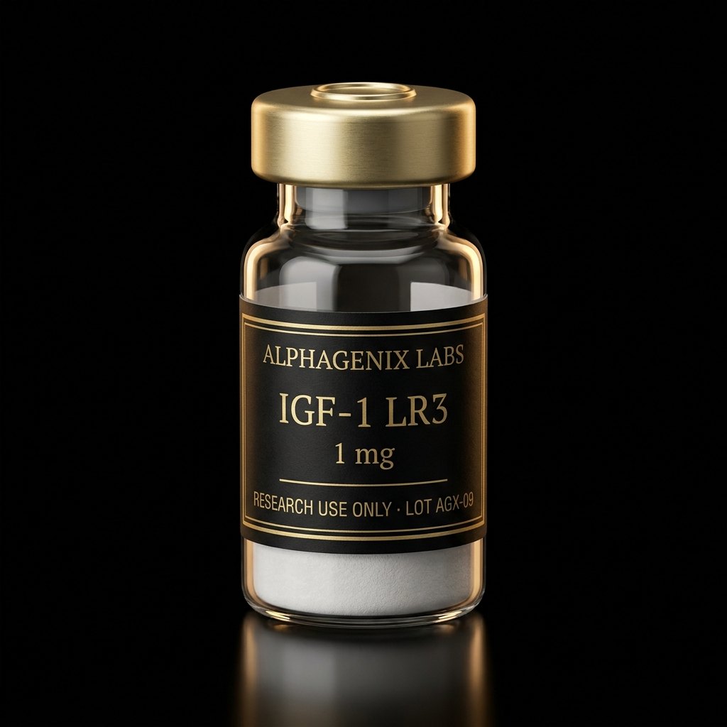 IGF-1 LR3 1 mg research vial, labelled research use only