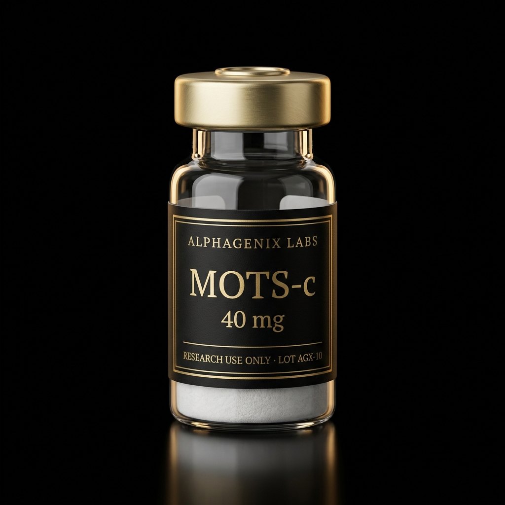 MOTS-c 40 mg research vial, labelled research use only